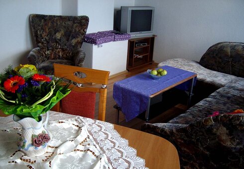 Blick in das Ferienhaus