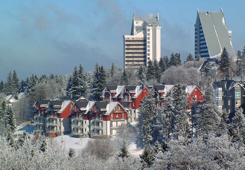 Haus Tannenblick, Winteransicht