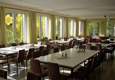 Blick in den Speisesaal