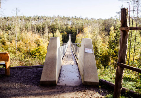 Hängeseilbrücke Hohe Schrecke