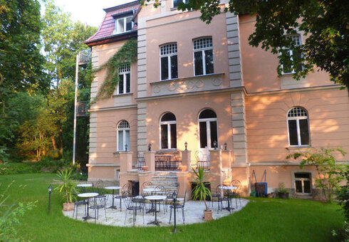 parkähnlicher Garten