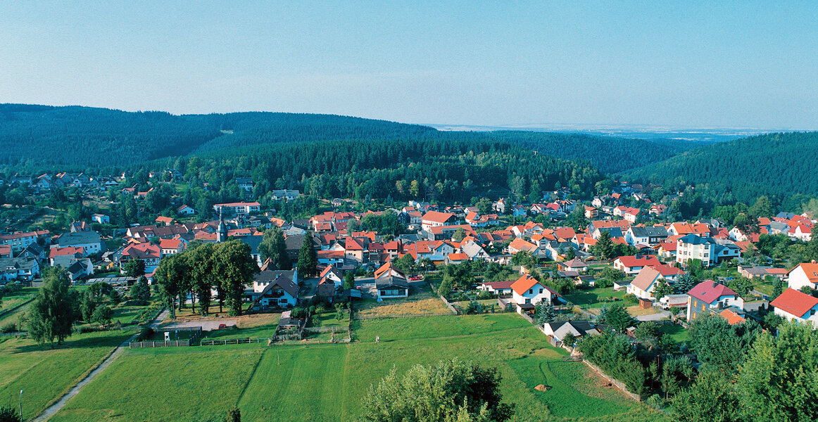 Blick auf Finsterbergen