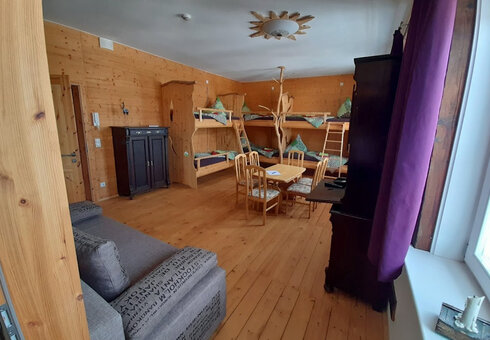 Einblick in ein Gästezimmer Firle
