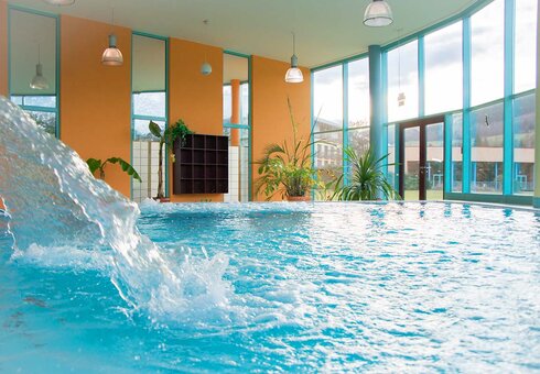 hoteleigener Pool