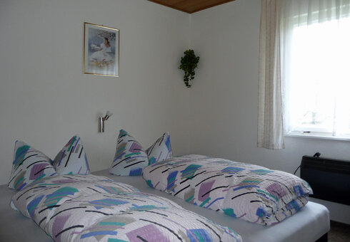 Blick in einen Bungalow