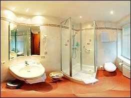 Blick in ein Badezimmer