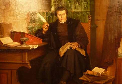 Martin Luther in Eisenach