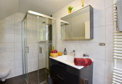 Bad mit Dusche / WC