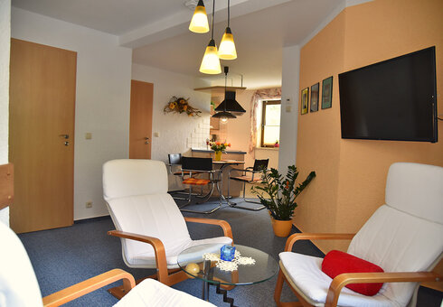 Blick in die Ferienwohnung