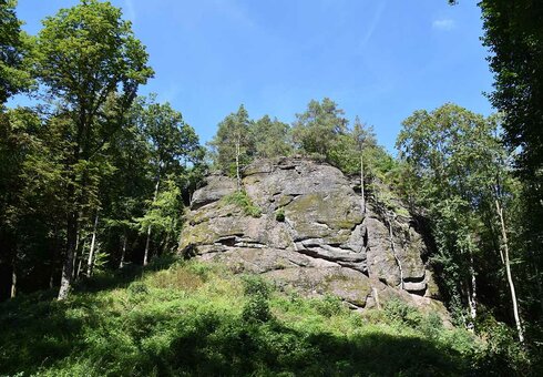 Felsen am Beginn der Drachenschlucht