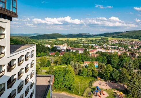 Ausblick vom Panoramazimmer