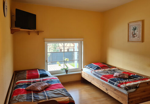 Blick in das Gästezimmer