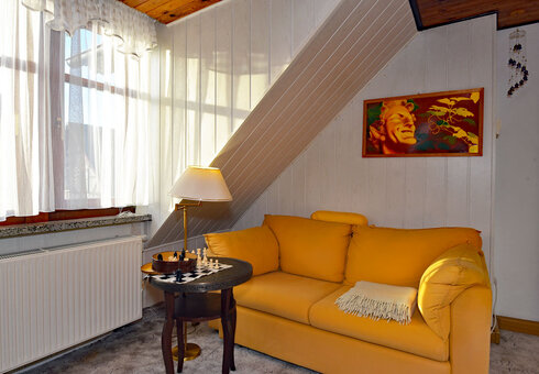 Couch im Aufenthaltsraum