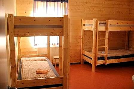Blick in ein Gästezimmer
