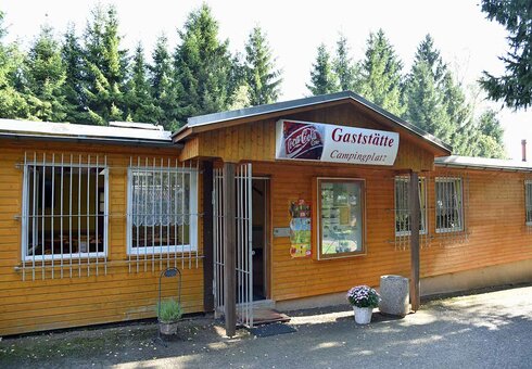 Gaststätte auf dem Campingplatz