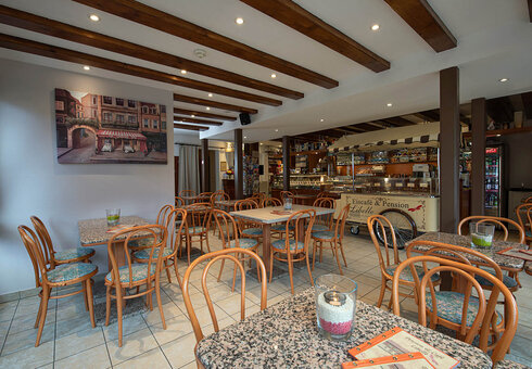 Blick in das Cafe