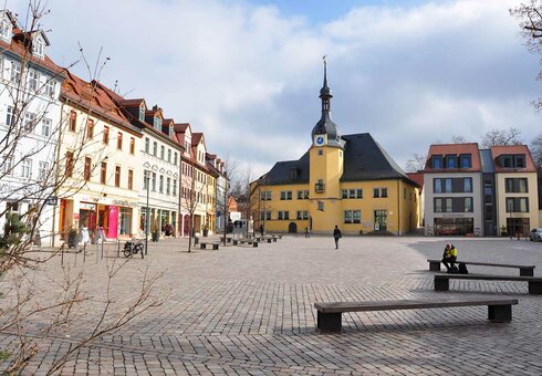 Marktplatz in Apolda