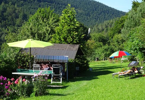 Liegewiese und Natur pur