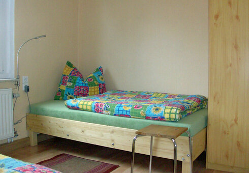 Blick in das 2. Schlafzimmer
