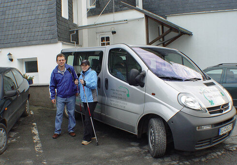 Unser Parkplatz