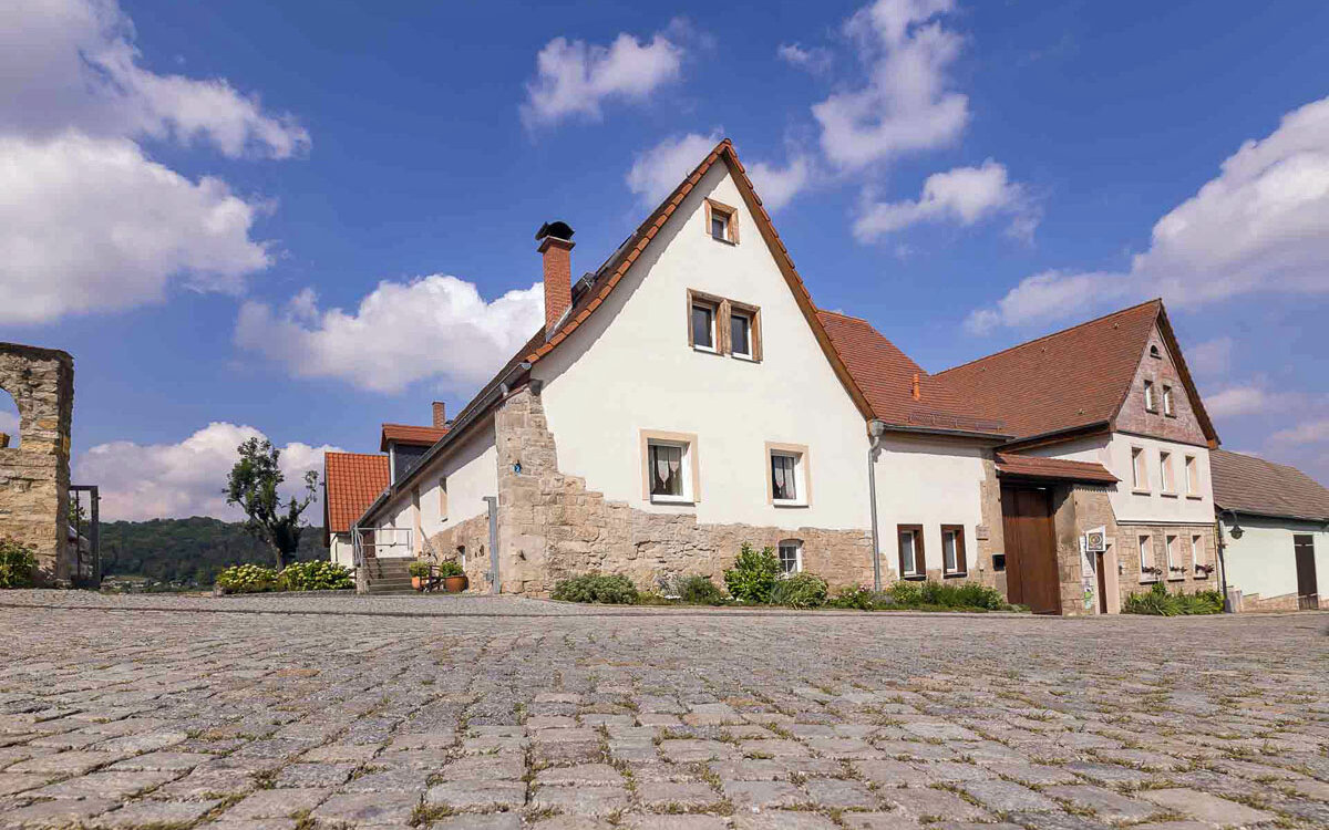Gutshof -Grossheringen-Panorama
