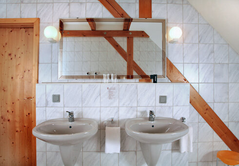 Blick in ein Hotelzimmer