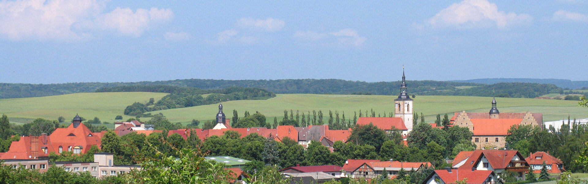 Blick auf Römhild