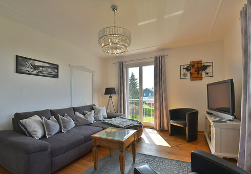 große Ferienwohnung (Wohnzimmer)
