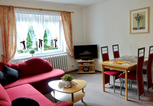 Blick in eine Ferienwohnung
