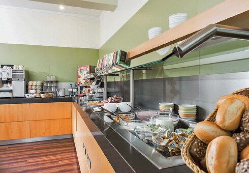 Leckeres Frühstücksbuffet