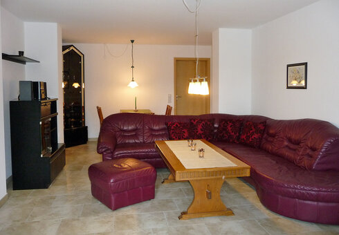 Wohnung Bleßberg, Wohnzimmer 