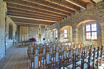 Trausaal im Oberschloss