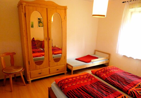 Blick in ein Ferienhaus