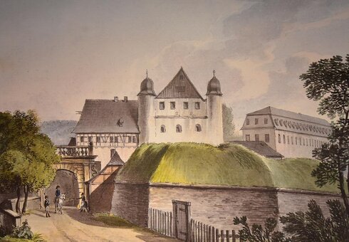Zeughaus und Torgebäude, 1795