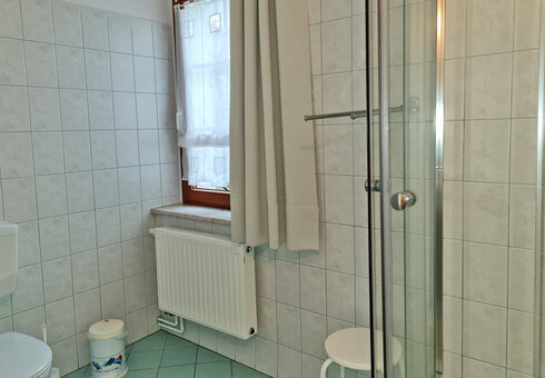Blick in die Wohnung im Erdgeschoss