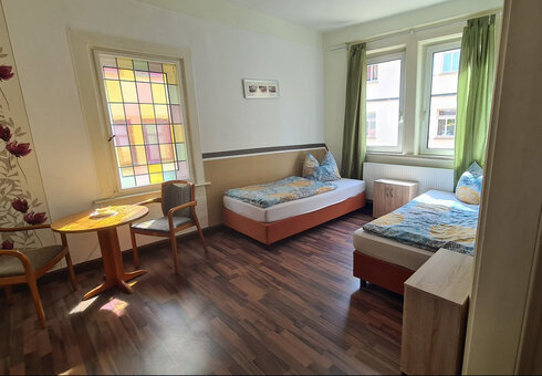 Blick in ein Appartement