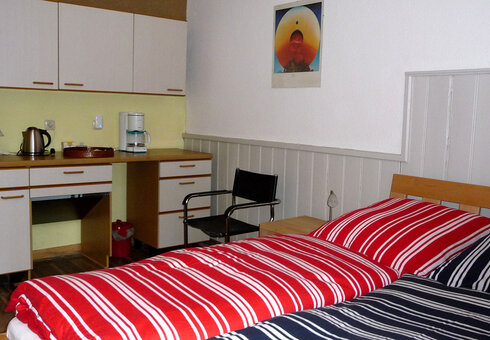 B&B Zimmer: Küchenzeile
