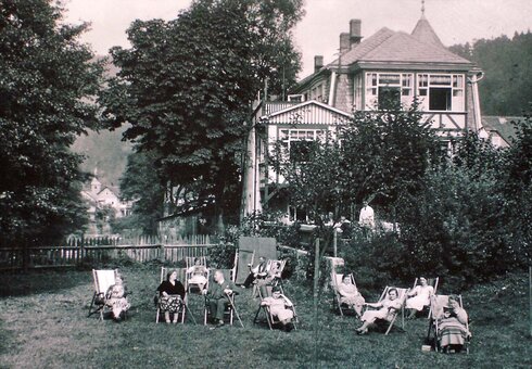 historisches Foto vom Haus