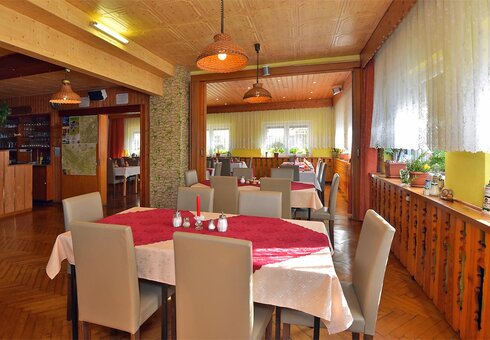 Blick in den Gastraum