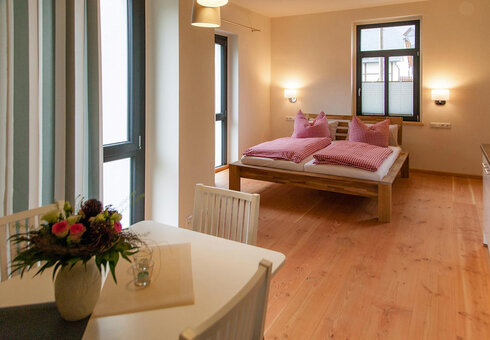 Blick in ein Appartement