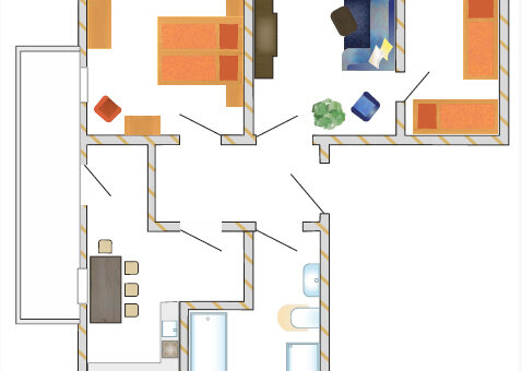 Grundriss Fewo 2