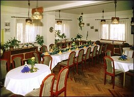 Blick in die Gaststube