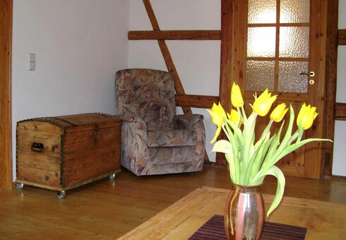 Blick in den Wohnraum