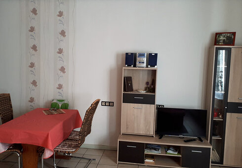 Blick in das Wohnzimmer