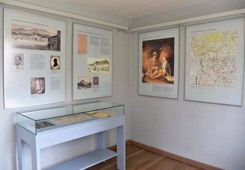 Infotafeln im Museum