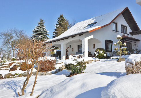 Ferienhaus Fam. Juchheim, Winteransicht