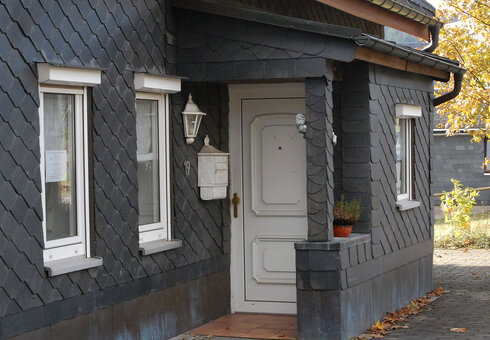 Eingang vom Ferienhaus