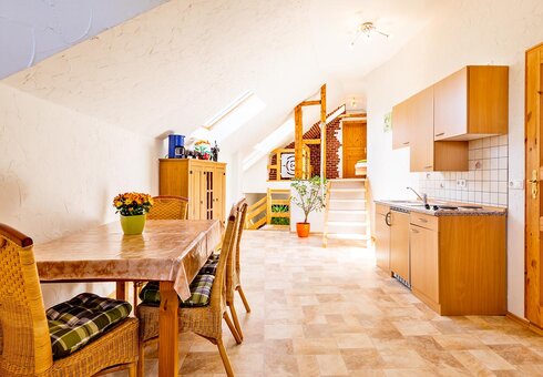 Ferienwohnung Galerie (Küche)
