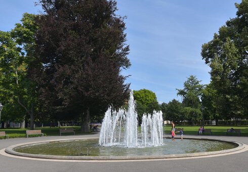Der Küchengarten (vor der Orangerie)