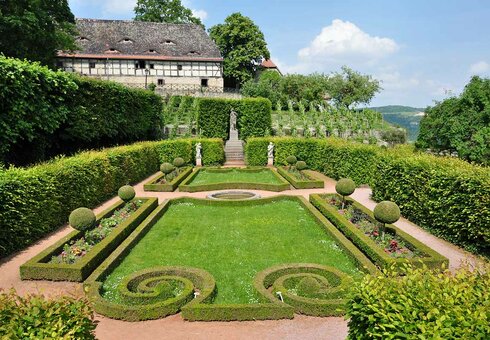 Garten am Rokokoschloss